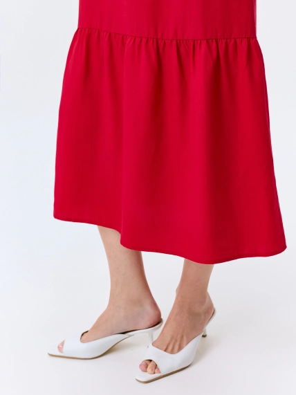 Яркое платье из лиоцелла