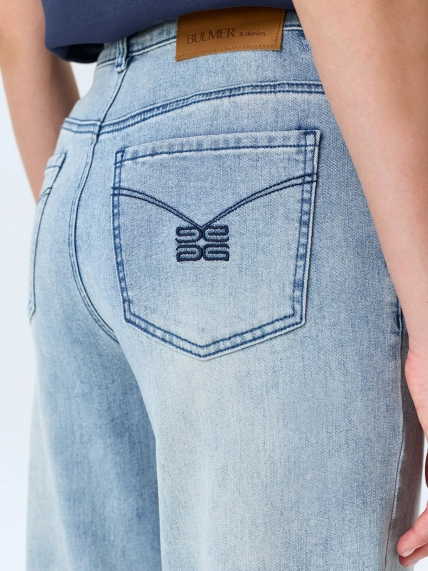 Джинсы Row hem