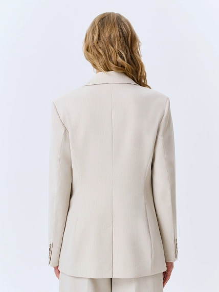 Однобортный жакет из смесовой вискозы