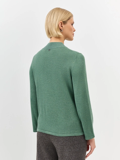 Джемпер с мерцающими пайетками