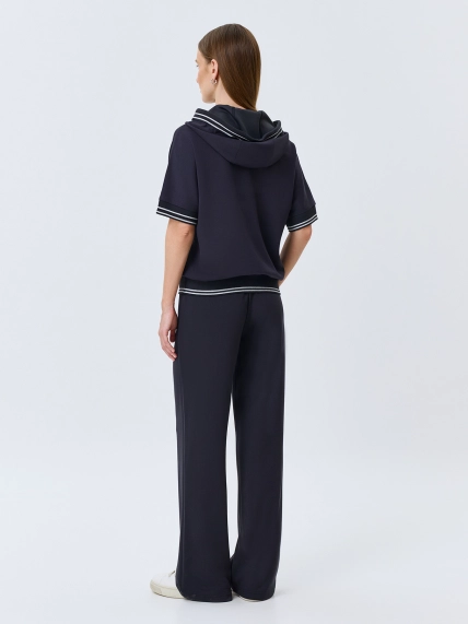 Прямые трикотажные брюки 