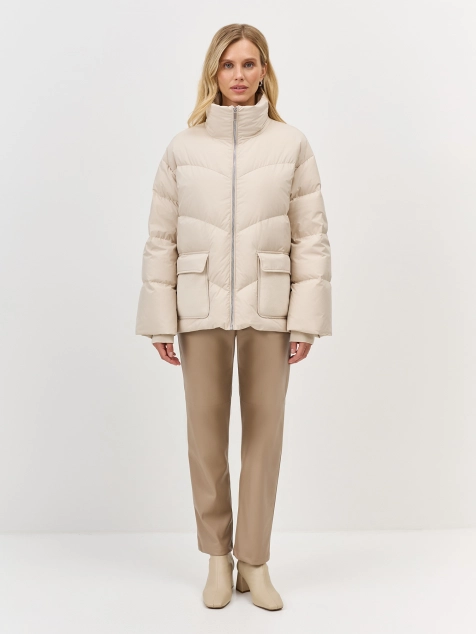 Куртка с трикотажной манишкой