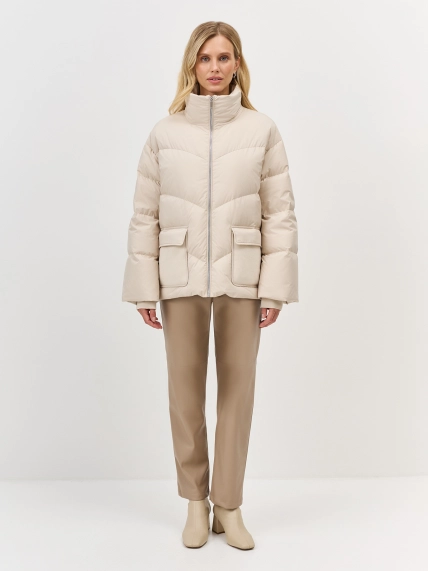 Куртка с трикотажной манишкой