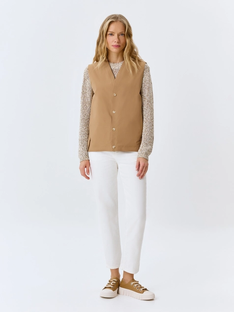 Утепленный двусторонний жилет