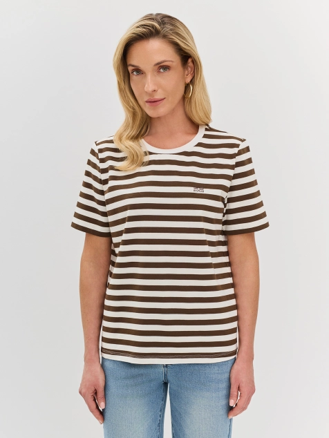 Футболка из 100% хлопка в полоску