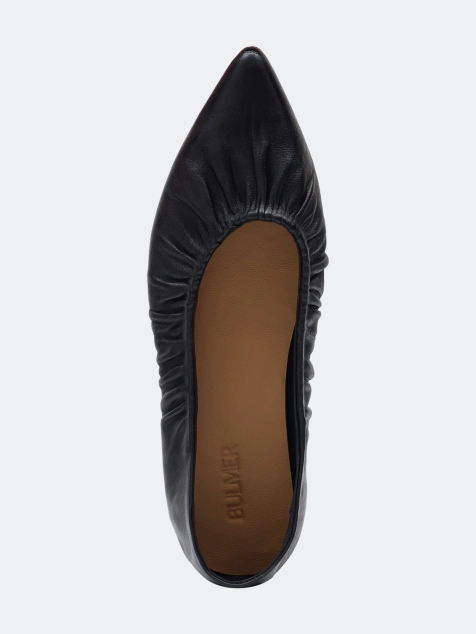 Балетки из натуральной кожи