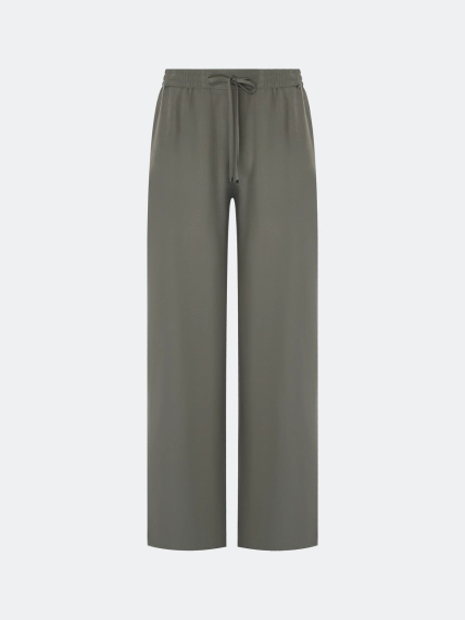 Свободные брюки из смесового района