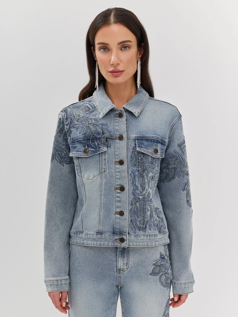 Джинсовый жакет в стиле &quot;Бохо&quot;