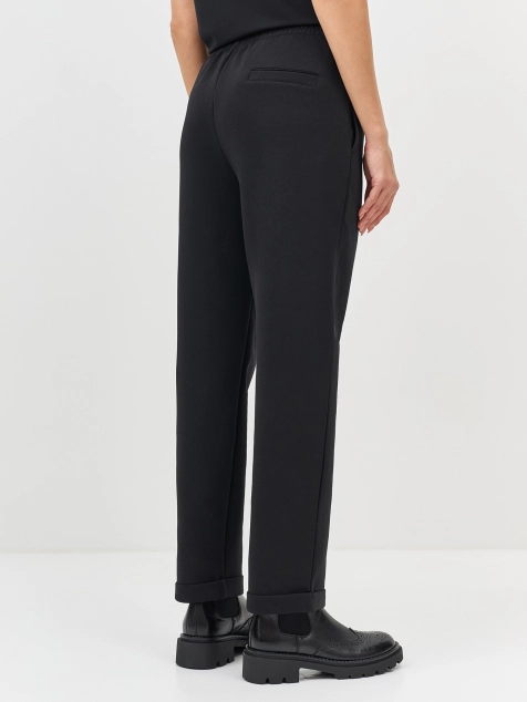 Трикотажные брюки с манжетами