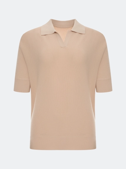 Джемпер поло из тенселя