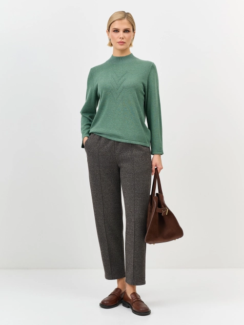 Джемпер с мерцающими пайетками