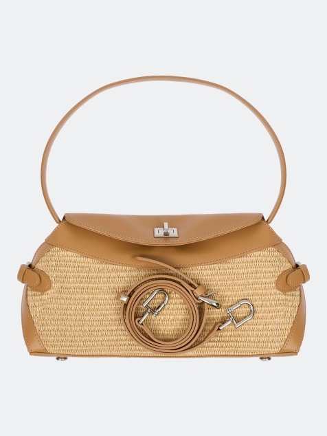 Комбинированная сумка кроссбоди