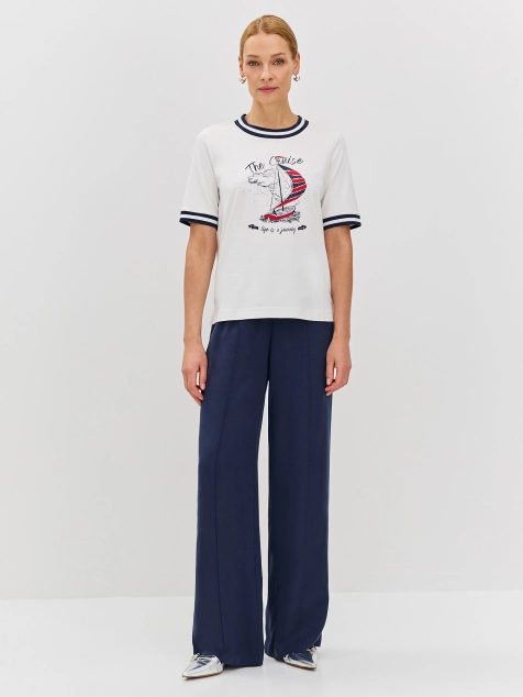 Легкие брюки из 100% тенселя