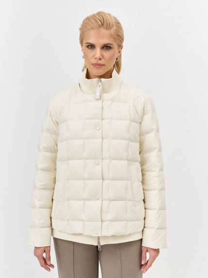 Куртка Oversize с трикотажной манишкой