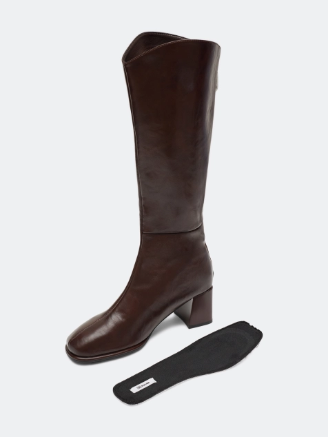 Классические сапоги из натуральной кожи