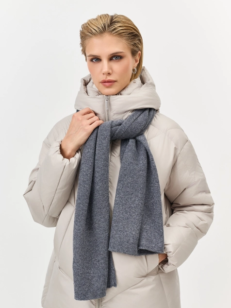 Вязаный шарф из 100% шерсти