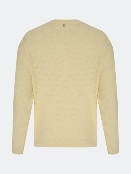 Вязаный кардиган из смесового района