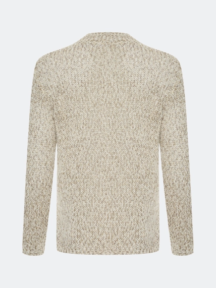 Джемпер из фактурной пряжи