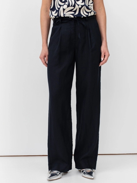 Брюки из 100% льна