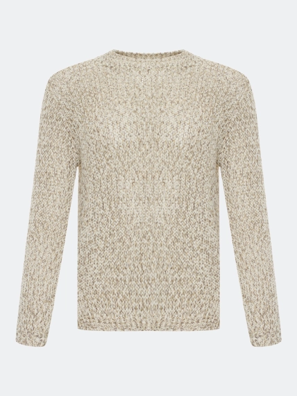 Джемпер из фактурной пряжи