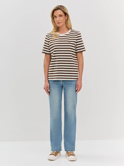 Футболка из 100% хлопка в полоску