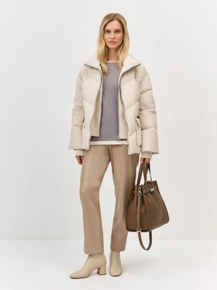 Куртка с трикотажной манишкой