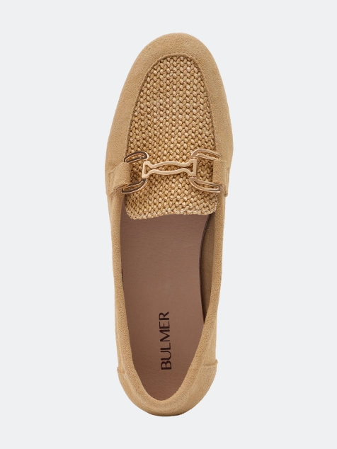 Лоферы из натуральной замши