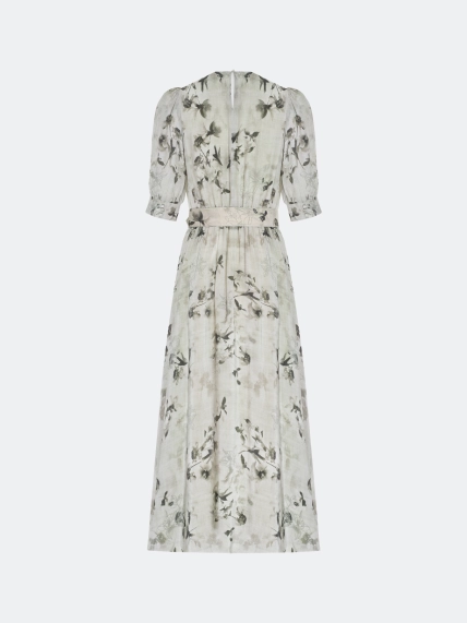 Платье с флоральным принтом