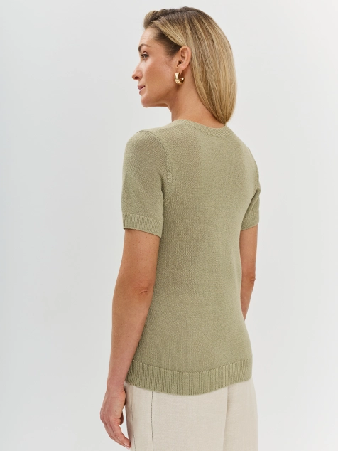 Вязаный джемпер из вискозы