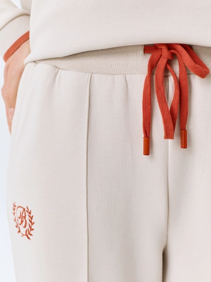 Трикотажные брюки со стрелками