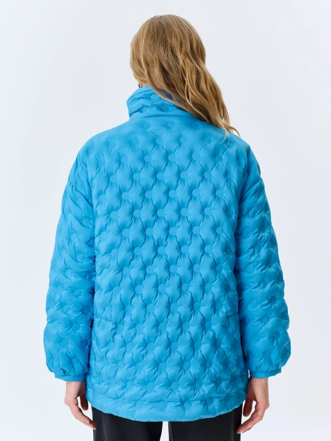 Куртка Oversize с фантазийной стежкой