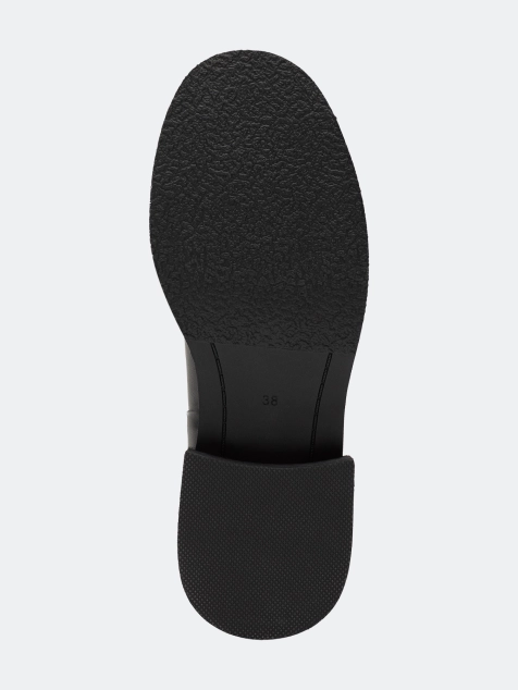 Сапоги трубы из натуральной кожи