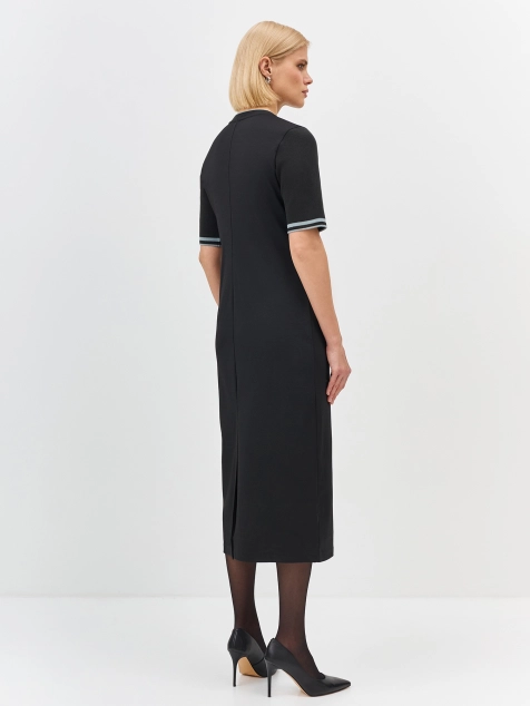 Вязаное платье из смесового модала