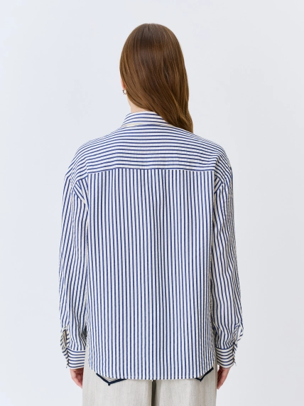Блузка в тонкую полоску