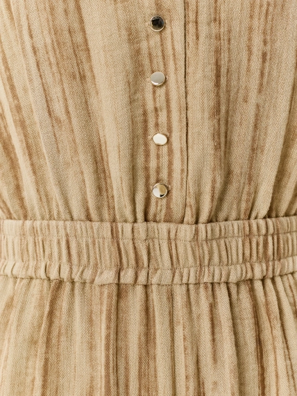 Легкий комбинезон из вискозы с крэш-эффектом