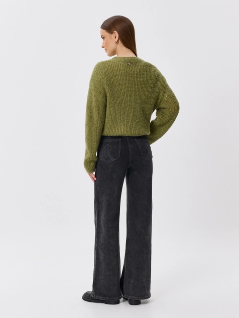 Утепленные джинсы Straight fit