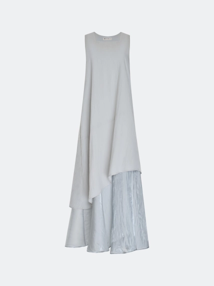 Сарафан с шиммерной фактурной подкладкой