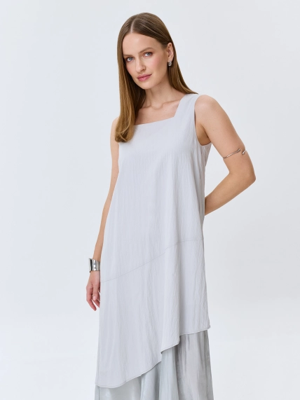 Сарафан с шиммерной фактурной подкладкой