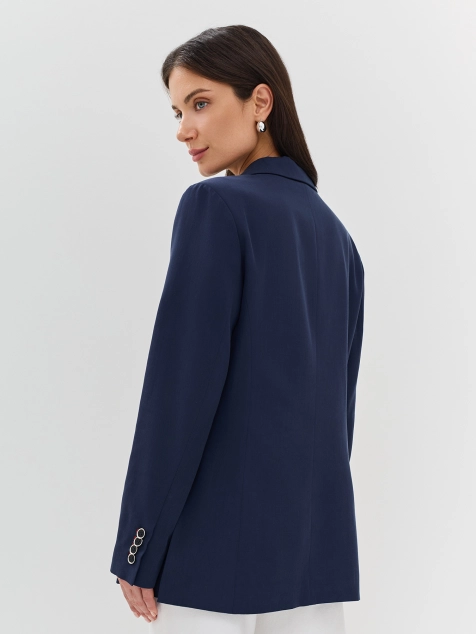 Классический жакет из 100% тенселя