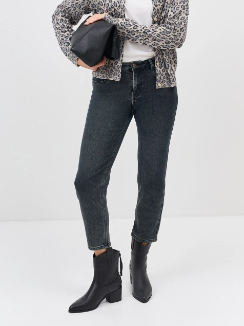 Графитовые джинсы Comfort Fit