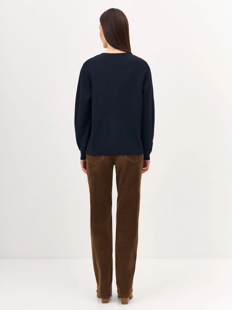 Вельветовые джинсы в цвете мокко