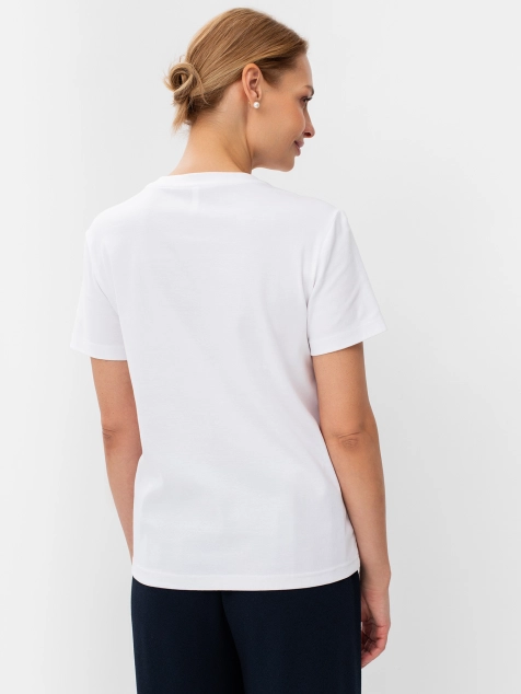 Футболка с бархатным принтом