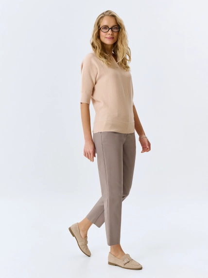 Базовые брюки из эластичного хлопка