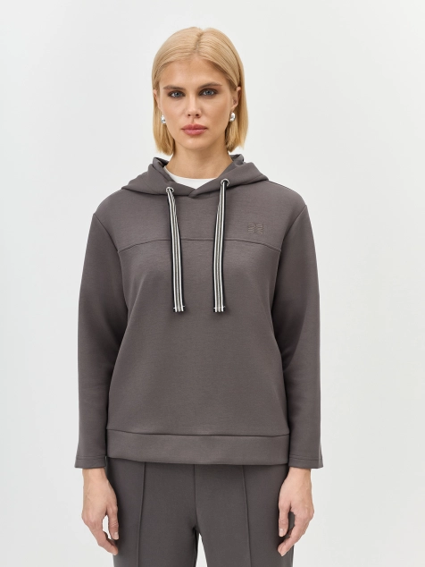 Худи из смесового модала 