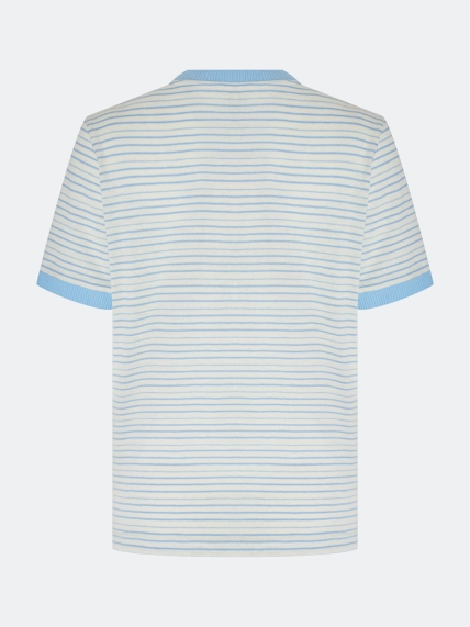 Футболка в тонкую полоску