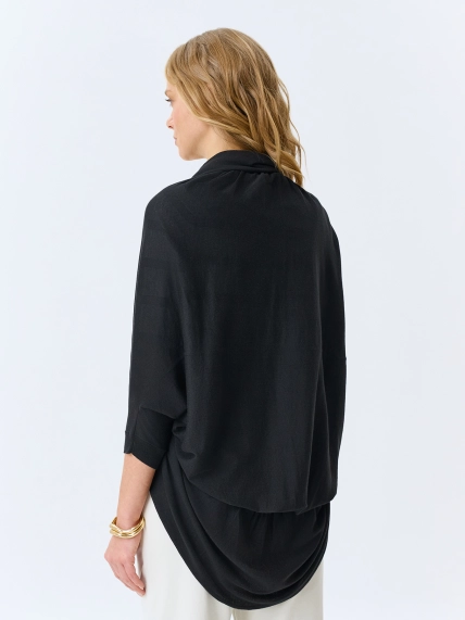 Вязаный кардиган-болеро