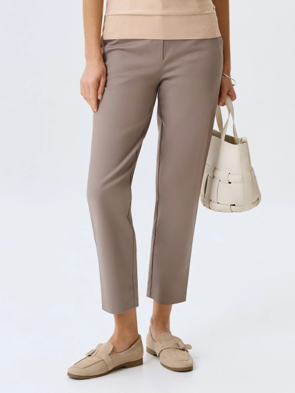 Базовые брюки из эластичного хлопка