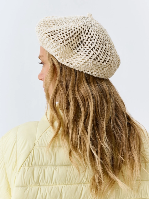 Ажурный берет