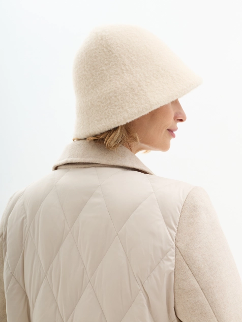 Мягкая шляпа клош