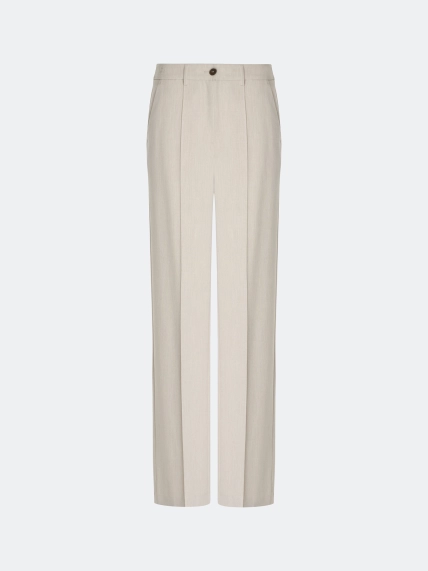 Прямые брюки из смесовой вискозы